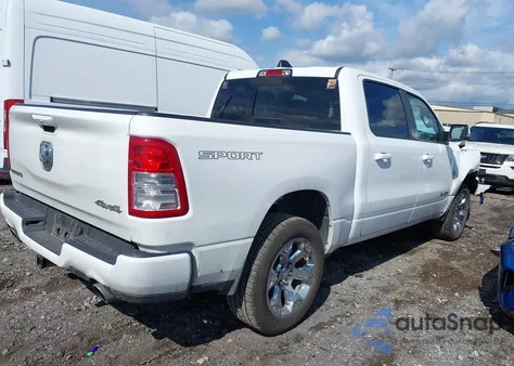 2022 Ram 1500 Big Horn 4X4 5'7 Box from USA, damaged, VIN 1C6SRFFT2NN419052